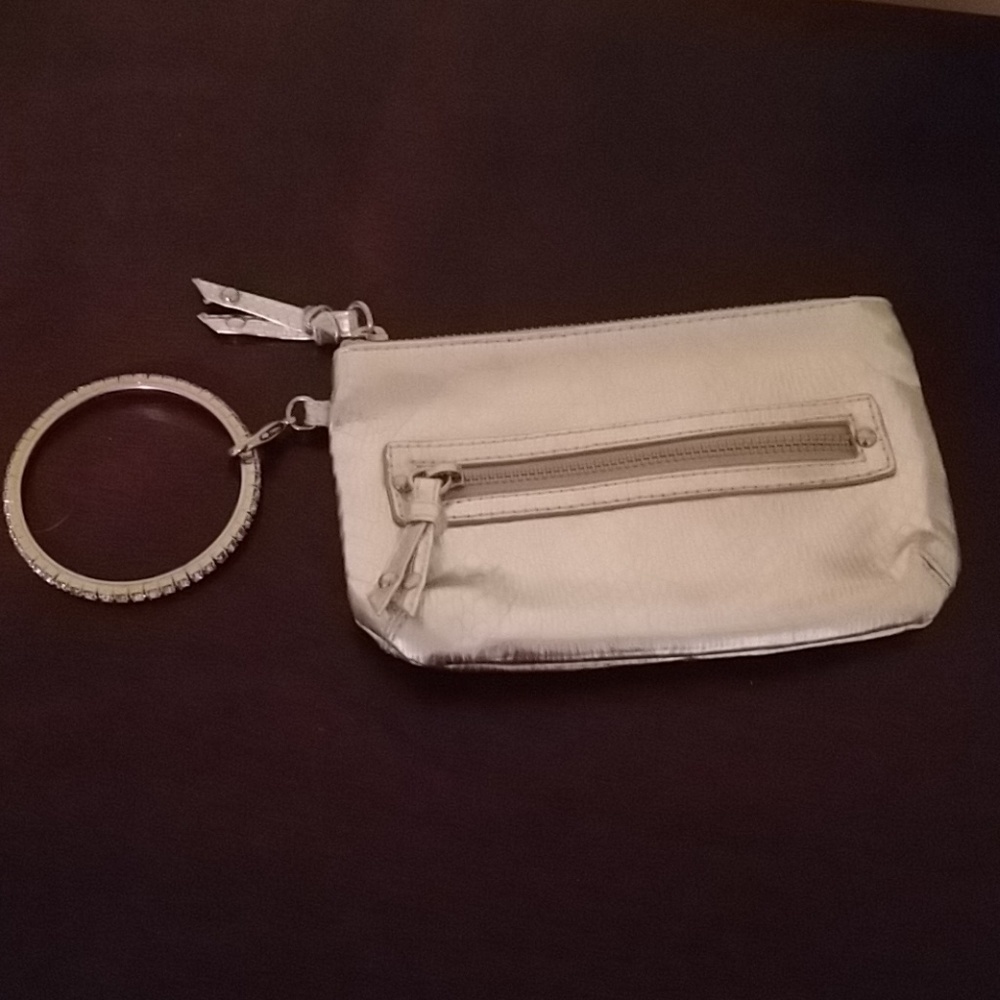 **3/$12** Express silver wristlet